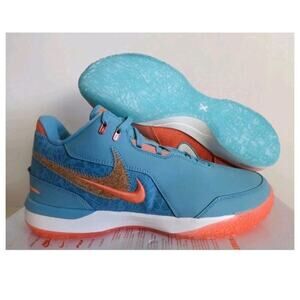 Nike Zoom Lebron NXXT Gen AMPD "Miami" Men's Sz 10 Basketball Shoe FJ1566 401